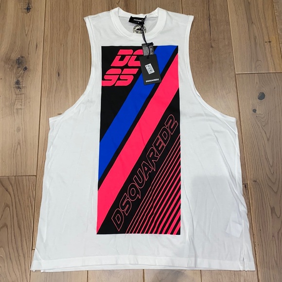 Dsquared2 longline tank